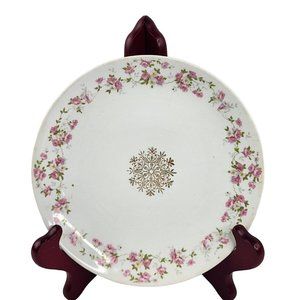 Dresden China Floral Plate 7.5 "